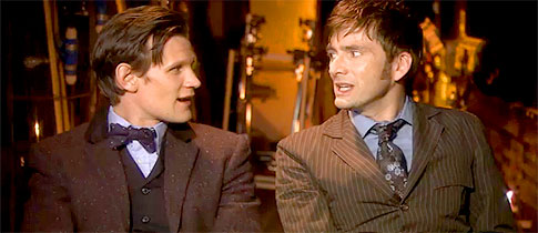 Matt-Smith-Meets-David-Tennant