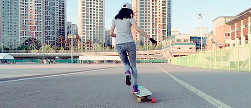 Longboard-dancing